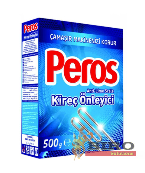 Detergent anticalcar pentru masina de spalat rufe, 500 grame PEROS